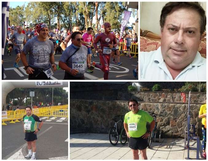 Julián Sánchez era un asiduo de las pruebas atléticas/TA.